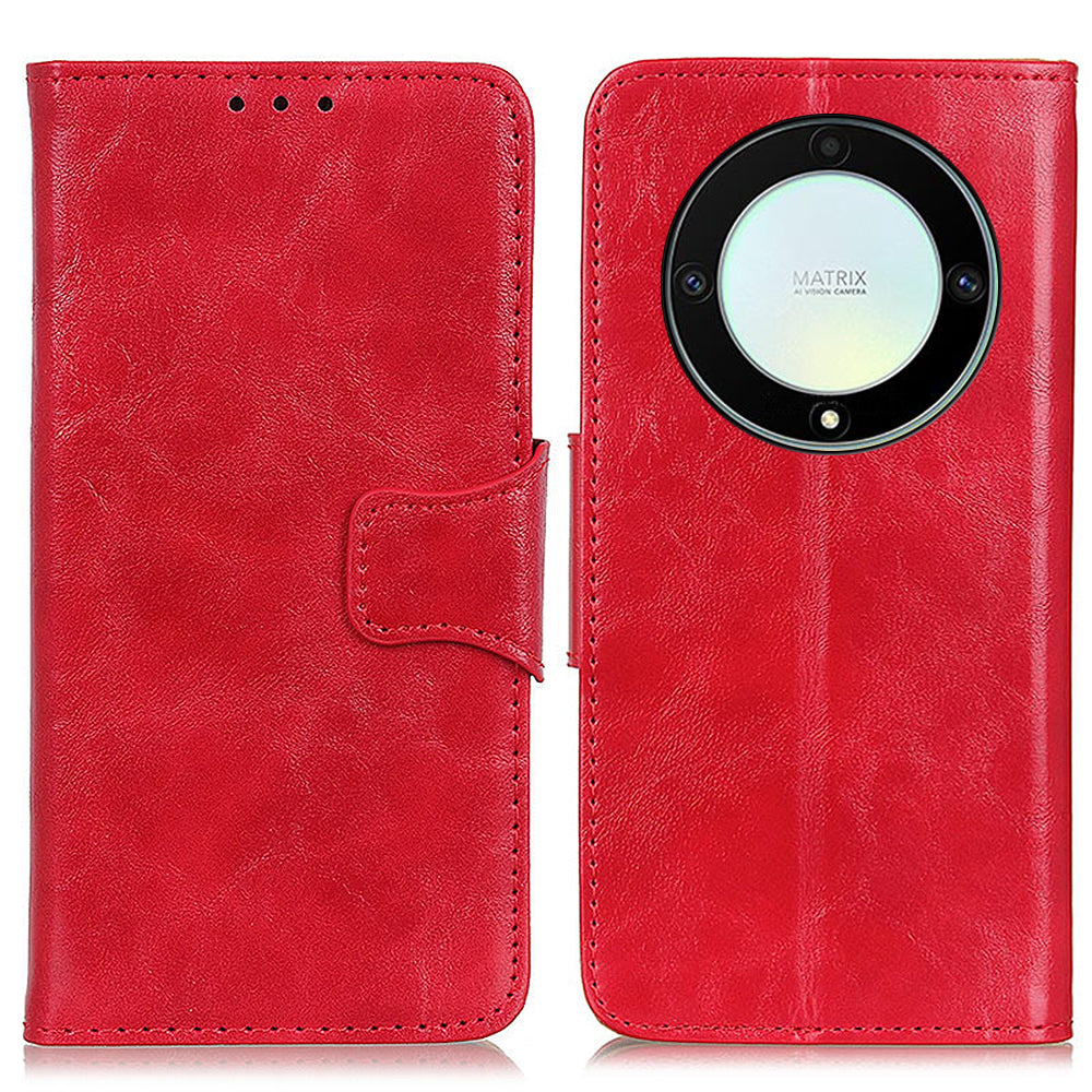 For Honor X9a 5G X40 5G Magic5 Lite 5G Crazy Horse Texture Wallet Phone Cover Split Leather Phone Stand Case For Honor X9a 5G X40 5G Magic5 Lite 5G Crazy Horse Texture Wallet Phone Cover Split Leather Phone Stand Case